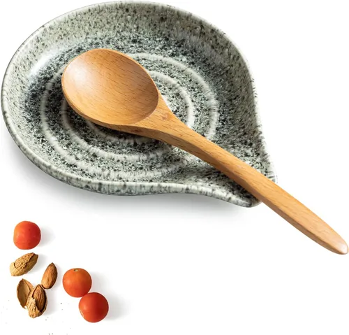 Vista 17 de Soporte de cuchara para encimera de cocina, soporte de cuchara para cocina, soporte grande para espátula, cucharas o pinzas, decoración