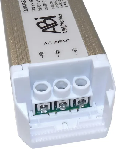 Vista 2 de ABI Controlador de fuente de alimentación de 12 V 60 W, transformador regulable TRIAC para tira de luz flexible LED