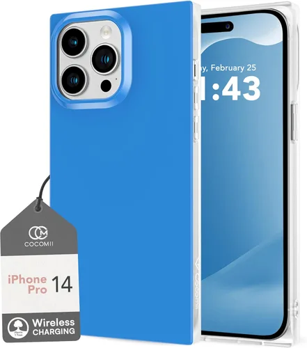 Vista 67 de Cocomii - Funda rectangular compatible con iPhone 13 Pro - Color sólido, tonos de moda, brillante, para mujeres, niñas, hombres, funda protectora