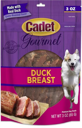 Vista 14 de Cadet Golosinas gourmet de pechuga de pollo para perros, golosinas saludables y naturales de entrenamiento para perros pequeños y grandes
