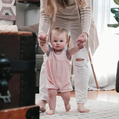 Vista 3 de Burt's Bees Baby baby-girls Rompers, Set of 2 Bubbles, One Piece Jumpsuits, 100% Organic Cotton