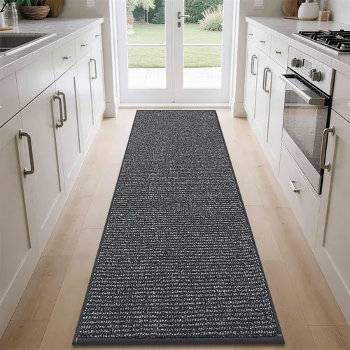 Vista 72 de BEQHAUSE Alfombras de cocina de 20 x 32 pulgadas, antideslizantes, para piso, súper absorbentes y resistentes a las manchas, lavables a máquina