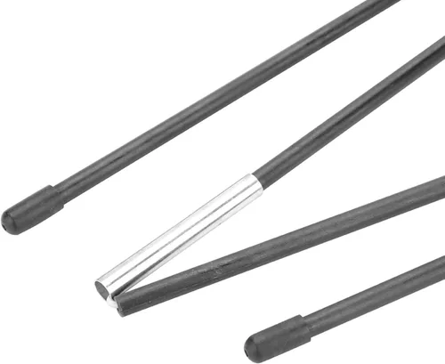 Vista 9 de Srliya Barras de repuesto para carpas, barras de poste de fibra de vidrio para tiendas de campaña dobles, varillas de soporte, kit de marcos de toldo