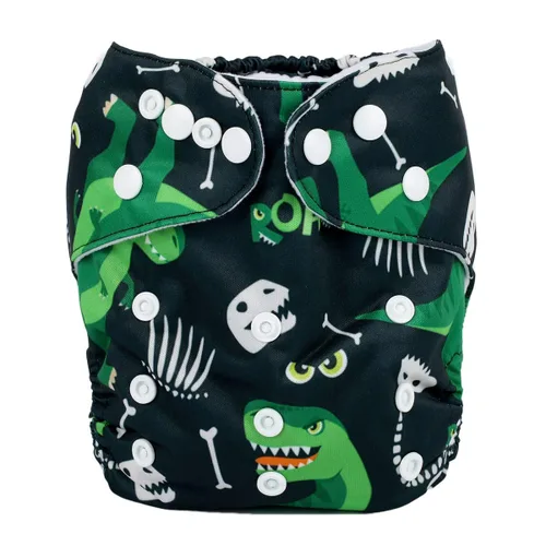 Vista 6 de Pañal de bolsillo para bebé, reutilizable, lavable, 8 libras a 36 libras (flecha)