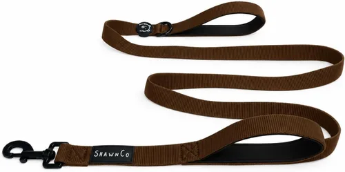 Vista 19 de Correa para perros ShawnCo Dream Walk - Premium, correa de nailon para mascotas con mango de neopreno suave para perros pequeños, medianos y grandes