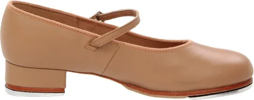 Vista 6 de Bloch Zapatos de cuero para mujer Dance Tap On, Bronceado