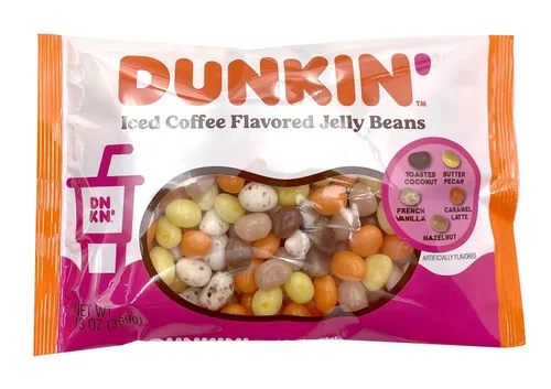 Vista 8 de Dunkin' - Caramelos de gelatina con sabor a café helado, paquete de 2, aperitivos y dulces de Frankford Candy