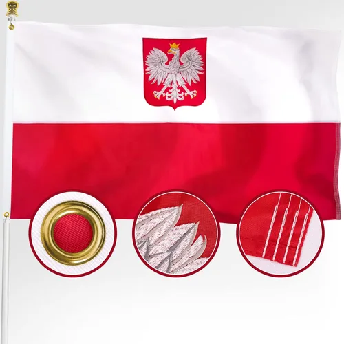 Vista 11 de XIFAN Bandera de Australia prémium de 3 x 5 pies, para exteriores, grande, de doble cara, resistente, nailon 210D, bordado, estrellas, bandera