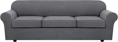 Vista 125 de H.VERSAILTEX Fundas de Sofá Elásticas para Cojines Fundas de Sofá para Muebles de Sala Fundas Protectoras