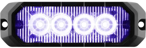 Vista 7 de GG Grand General Luz estroboscópica LED ámbar/ámbar 81800 (rectángulo de 4 pulgadas 4, 14 modos, 9 ~ 36 V)