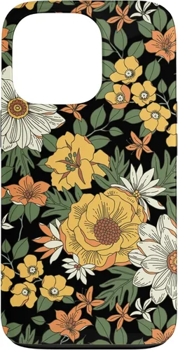 Vista 10 de iPhone 16 Yellow Wildflower Summer Flowers Botanical Graphic Floral Case