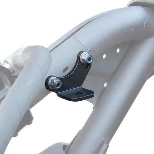 Vista 2 de SAUTVS 2 soportes de montaje de antena de bandera de pilar trasero ajustables, soportes de luz LED trasera para Can Am Maverick X3 MAX 2017-2026