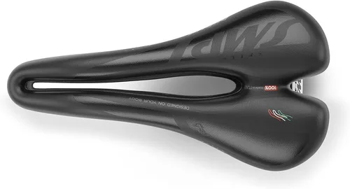 Vista 2 de SMP Selle Hybrid Gel Man Asiento De Bicicleta Sillín - Negro Hecho en Italia