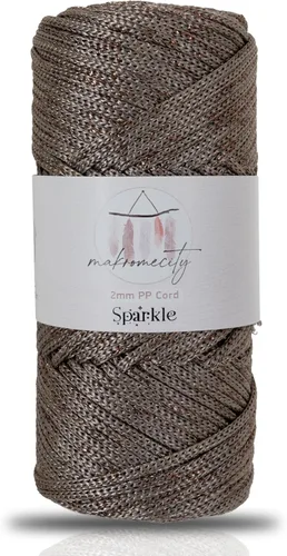 Vista 44 de Makromecity, Cordón de macramé de poliéster de 2 mm x 38 metros (125 yardas) 2 mm de polipropileno, cordón de macramé para crochet, bolsa