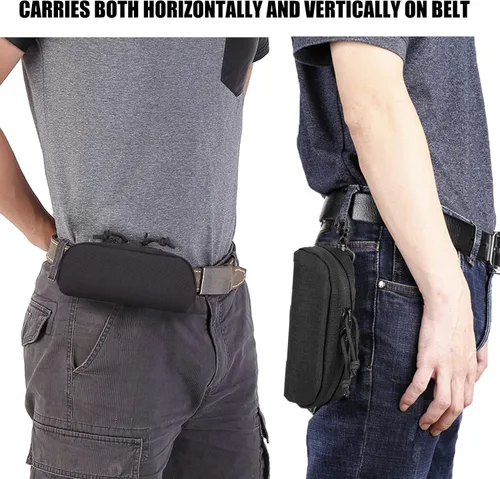 Vista 5 de LIVIQILY Funda táctica MOLLE para gafas de sol a prueba de golpes portátil para exteriores