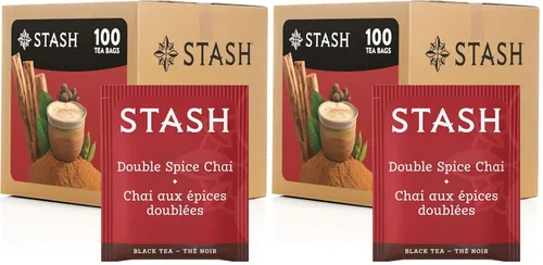 Vista 12 de Stash Tea - Té verde de menta marroquí – Té de alta calidad con cafeína, sin OMG, verificado por proyecto sin ingredientes artificiales, 20
