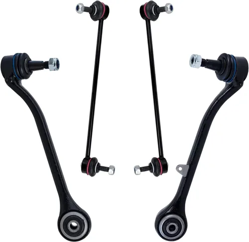 Vista 25 de Detroit Axle - Kit de 4 brazos de control de extremo delantero para Dodge Dart 13-16, Chrysler 200 15-17, 2 brazos de control inferiores, 2 extremos