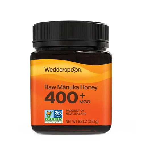 Vista 15 de Wedderspoon Miel de manuka cruda premium, 50+ MGO, 8.8 onzas, miel de Nueva Zelanda sin pasteurizar, desde nuestras colmenas hasta tu hogar
