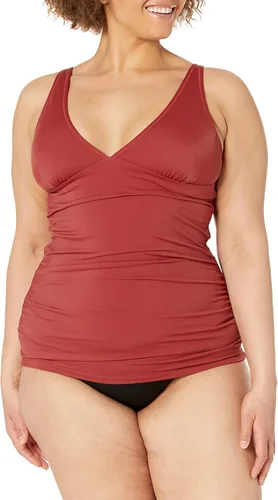 Vista 5 de Tienda Essentials Top de baño tankini para mujer (disponible en tallas extragrandes)