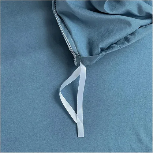 Vista 5 de ADovz Bedding Sets Duvet Cover Sets Solid Color Bedspread Sets Single Bed Double Bed King Size Duvet Cover Sets,Bed Sheets