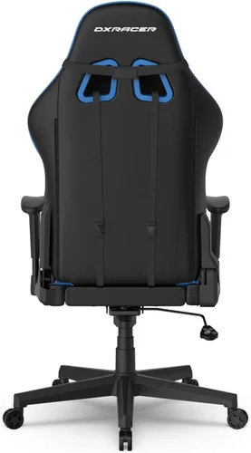 Vista 5 de DXRacer Prince Series L - Silla de computadora reclinable, ergonómica y cómoda con reposabrazos 2D, base de asiento en forma de ala y almohada