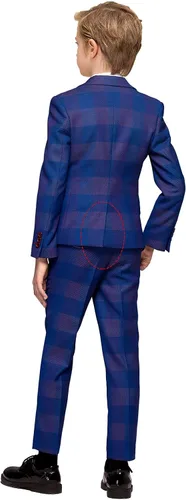 Vista 4 de ELPA ELPA Conjunto de 7 piezas a cuadros para niños pequeños y grandes