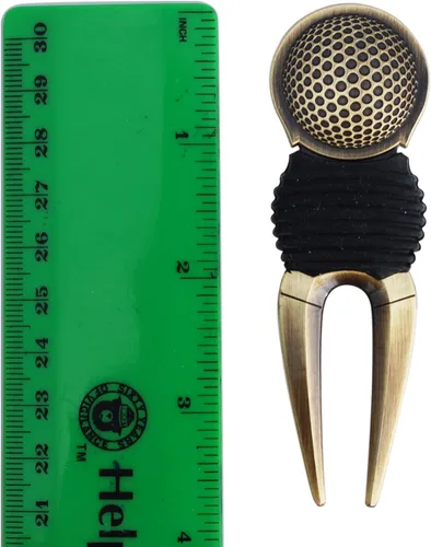 Vista 4 de US 2017 Missouri Ozark National Scenic Riverways BU Uncirculated Quarter Coin Magnetic Golf Ball Marker Antique Brass Finish Divot Tool