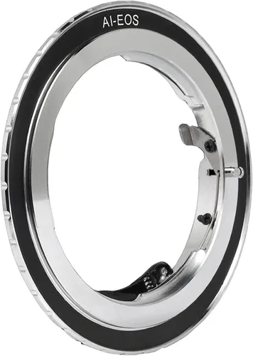 Vista 2 de AF Confirm with Chip Lens Adapter for Nikon F AI AIS Lens to for Canon EOS EF 5D 7D 600D DC192 Durable
