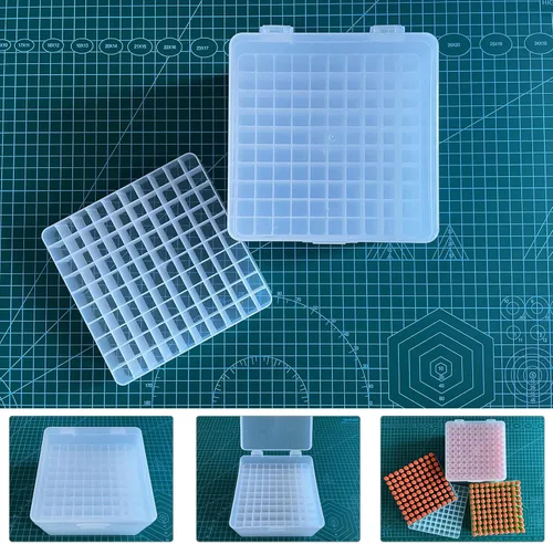 Vista 4 de Caja de almacenamiento de dardos, caja de almacenamiento de dardos con 20 dardos y 2 ranuras de rejilla para Nerf N-Strike Elite y Elite 2.0