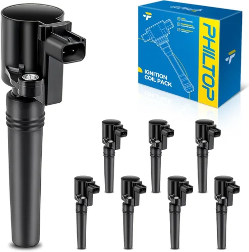 Vista 41 de PHILTOP UF504 Paquete de Bobina de Encendido Compatible con Ram 1500 Classic 2500, Dodge Ram 1500 Charger Challenger Durango, Jeep Grand Cherokee