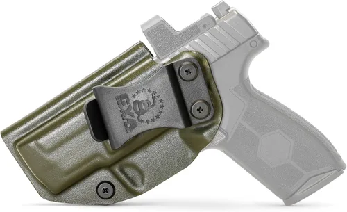 Vista 37 de CYA Supply Co. Funda para llevar armas dentro del cinturón, lista para ópticos (verde OD) IWB, para llevar armas ocultas, dentro de la cintura
