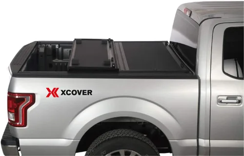 Vista 3 de Xcover - Funda para caja de camión, compatible con Ridgeline 2017-2025, cubierta rígida plegable de perfil bajo para caja de camioneta