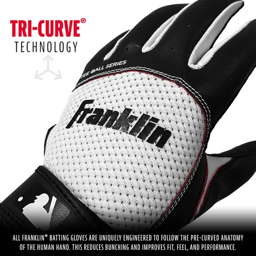 Vista 4 de Franklin Sports MLB Teeball Flex Series Guantes de bateo
