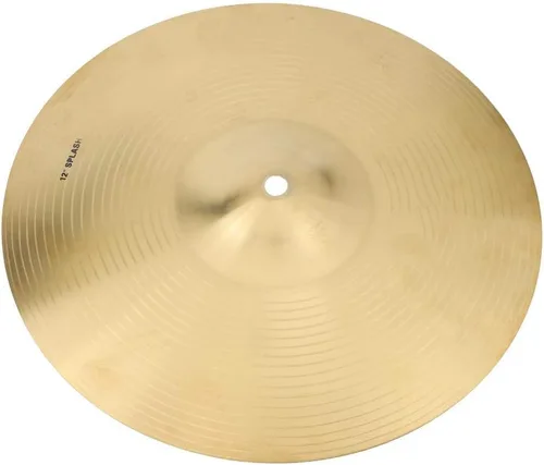 Vista 8 de Platillo de choque de 12 pulgadas de latón Crash Platillo de instrumento musical accesorio para batería