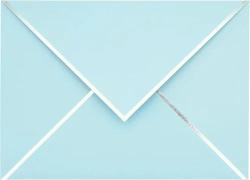 Sobres A7 – Sobres de correo de lujo con solapa en V para tarjetas de 5 x 7 pulgadas – para bodas, invitaciones, baby shower, fotos, graduación,
