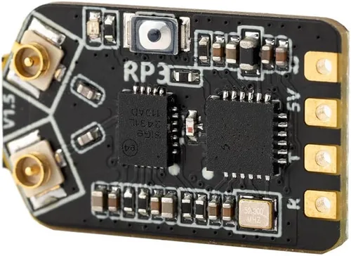 Vista 8 de RadioMaster RP3 ELRS Receptor 2.4GHz ExpressLRS Nano Receptor FPV RX Módulo Receptor Largo Alcance Baja Latencia para FPV Micro Drone Racing Drone