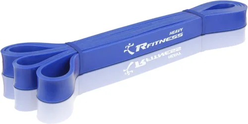 Vista 2 de Furinno RFitness Professional - Banda de ejercicio de látex elástica de 41 pulgadas de largo, pesada (azul)