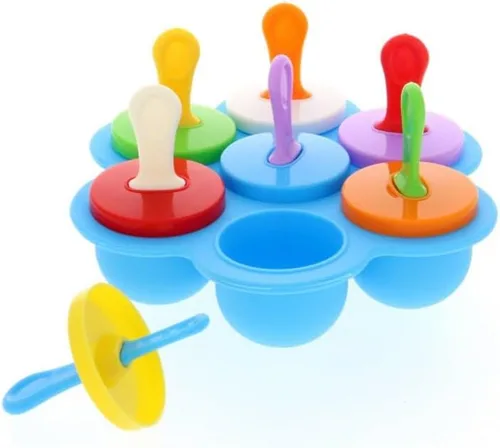 Vista 5 de Hawaiian Pops kit de jarabes de cono de nieve en un paquete variado de aperitivos para niños, 3 jarabes de sabor
