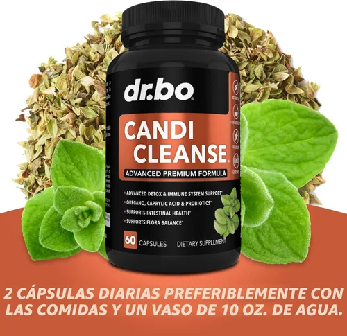 Vista 7 de Candi Cleanse Suplemento de apoyo píldoras – Suplementos anticrecimiento excesivo para mujeres y hombres – Limpiador de complejo probiótico