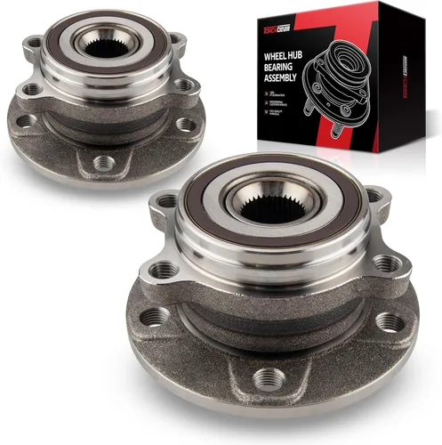 Vista 105 de Conjunto de cojinetes de buje de rueda delantera Torchbeam 513347 para Mazda CX-5 2013-2022, 2014-2021 Mazda 6 Rodamiento de rueda de 5 lengüetas