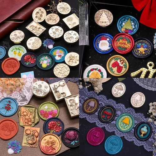 Vista 5 de Barras de cera de sellado negra, 10 barras de cera para pistola de pegamento, varillas de cera de fácil fusión para pistola de pegamento de 0.43