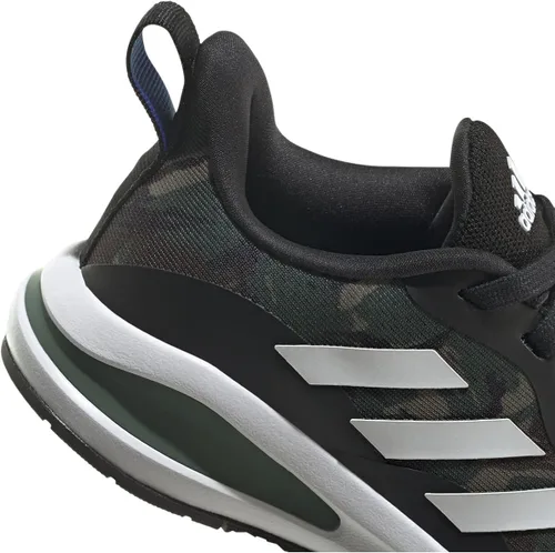 Vista 5 de adidas Tenis de correr unisex Fortarun-2022 para niños Core NegroNube BlancoGris Seis