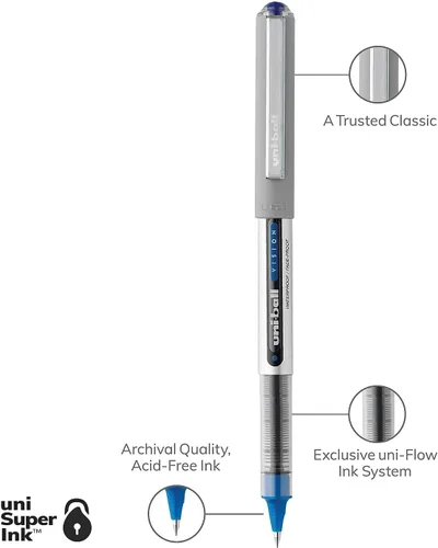 Vista 3 de SAN60134 - Bolígrafo impermeable Uni-Ball Vision Roller Ball Stick