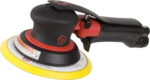Vista 3 de Chicago Pneumatic CP7255E-3 - Lijadora orbital aleatoria de aire, mejoras para el hogar, herramientas de carpintería, pulidora, herramienta