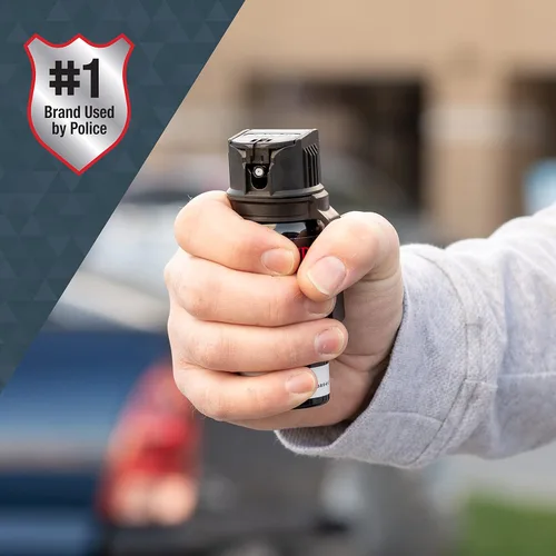 Vista 5 de SABRE Ruger Tactical - Gel de pimienta con clip para cinturón, 10 ráfagas, rango de 18 pies (18.0 ft), el gel es más seguro, seguridad rápida