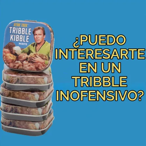 Vista 5 de The Unemployed Philosophers Guild Mentas de Tribble Kibble de Star Trek, 1 lata, Peso neto 0.4 oz (12g)