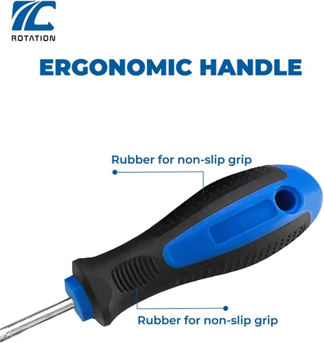 Vista 4 de ROTATION Juego de ganchos y púas de precisión para automóviles Herramientas manuales de 4 piezas