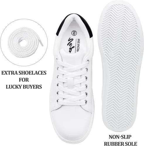 Vista 4 de Vepose Zapatillas de deporte de moda para mujer, zapatos casuales de vestir cómodos 2.0