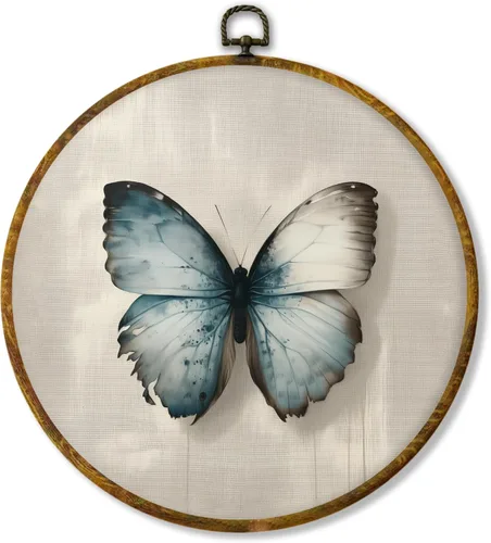 Vista 47 de Hiuwevt Decoración de pared ovalada rústica para el día de la lavandería, impresiones de lienzo retro con marco de perro de campo, decoración