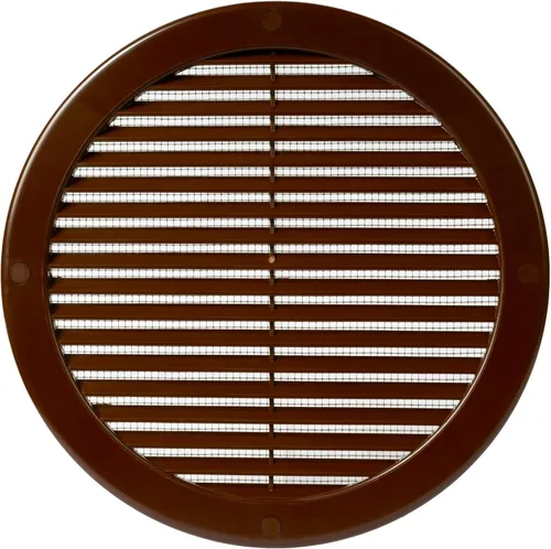 Vista 20 de Medida de apertura de 3'' x 3'' pulgadas / Rejilla externa de ventilación cuadrada blanca con malla protectora - Registro de plástico ligero